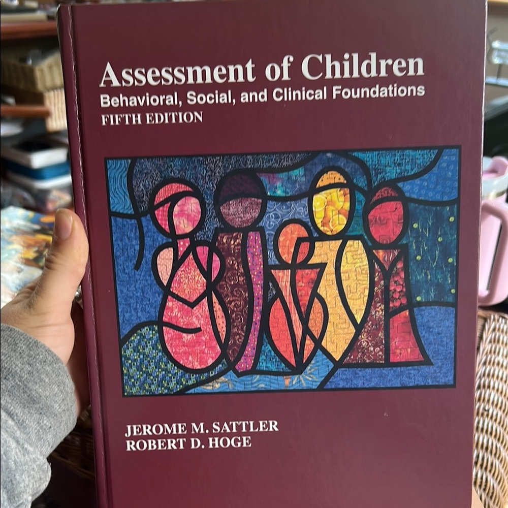 Assessment of Children Book